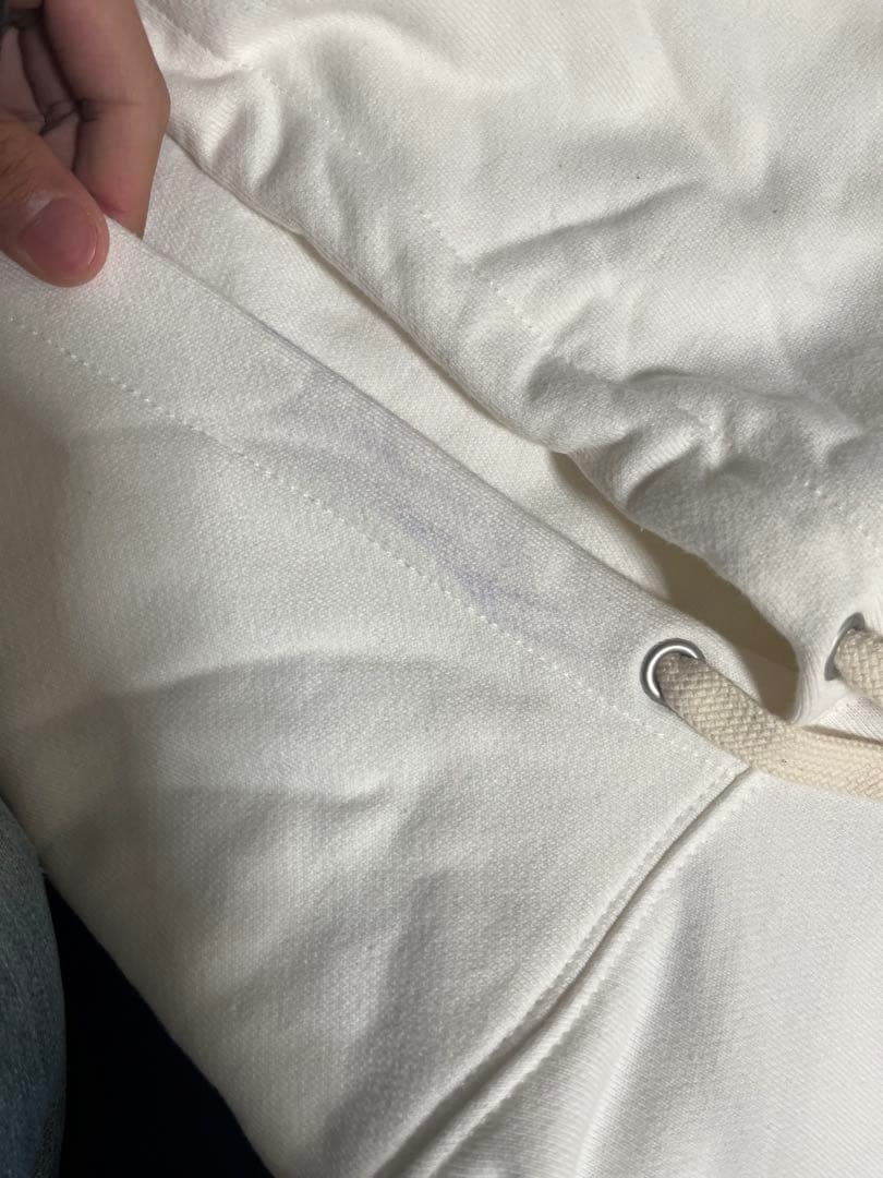 glamb×常闇トワ ホワイトパーカー