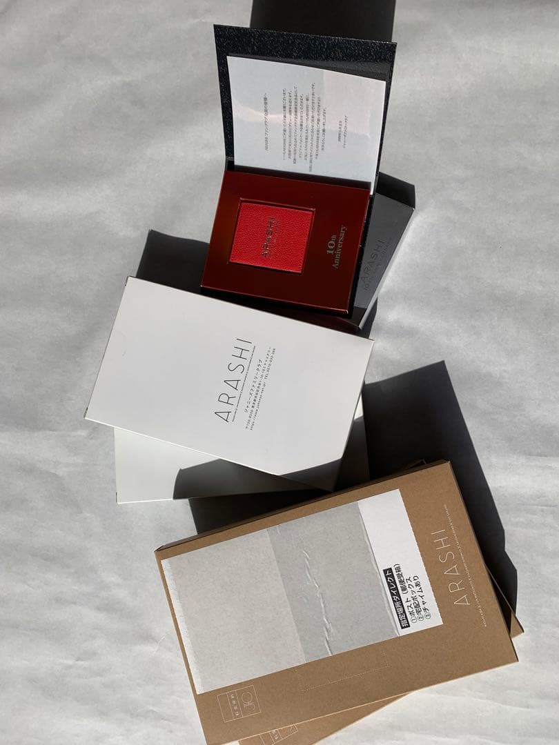 嵐 DVD Blu-ray CDアルバム シングル　　　　　　10周年サイン