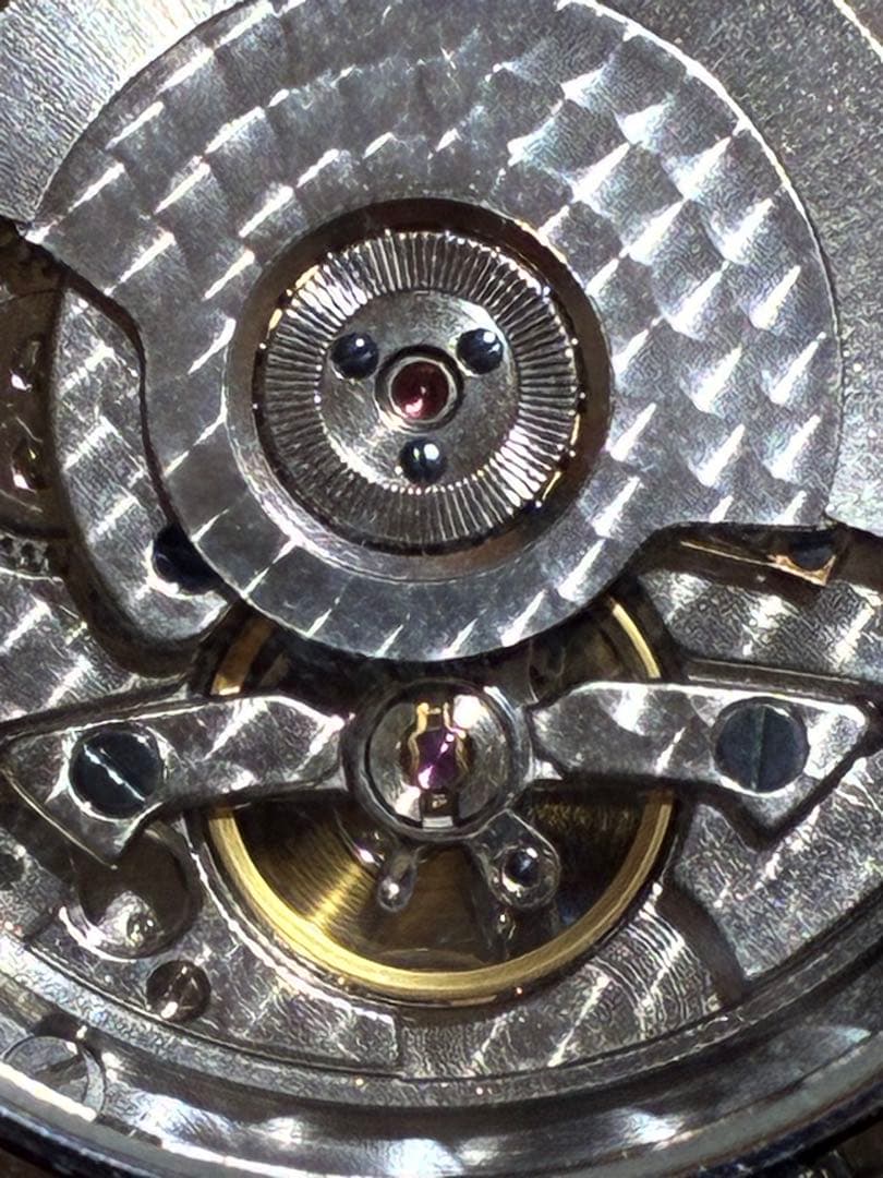 新品同様PARNIS 自動巻　パワーリザーブ　レトログラードカレンダー