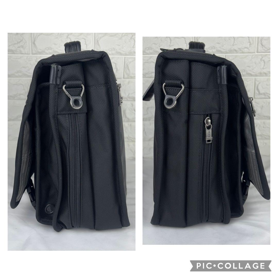✨極美品✨ TUMI 26071D4 ビジネス ショルダーバッグ ブラック