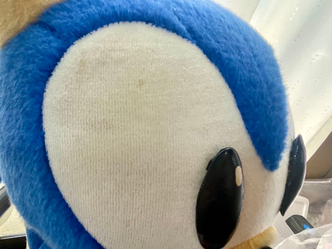 超希少/吉徳/SEGA/セガ ソニック 特大70cm ぬいぐるみ/中古品 - メルカリ