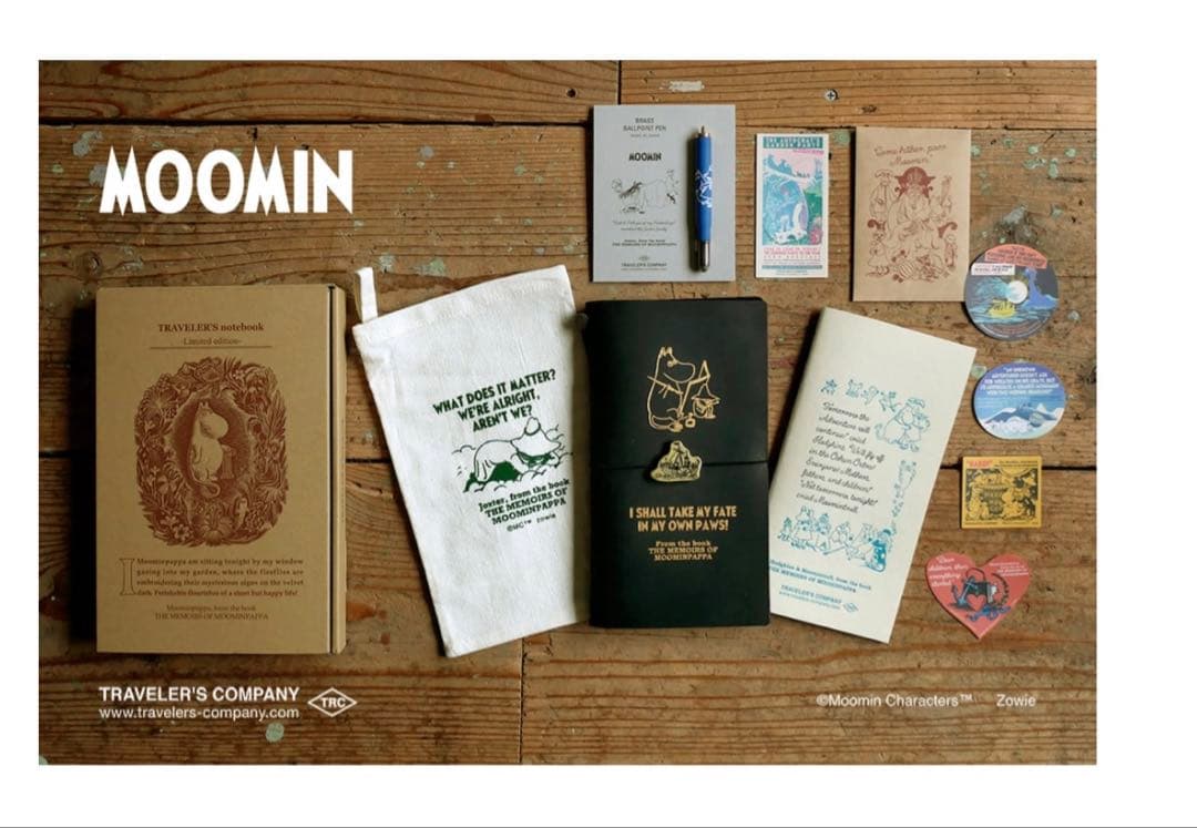 トラベラーズノート 限定セット MOOMIN パパの思い出 - メルカリ