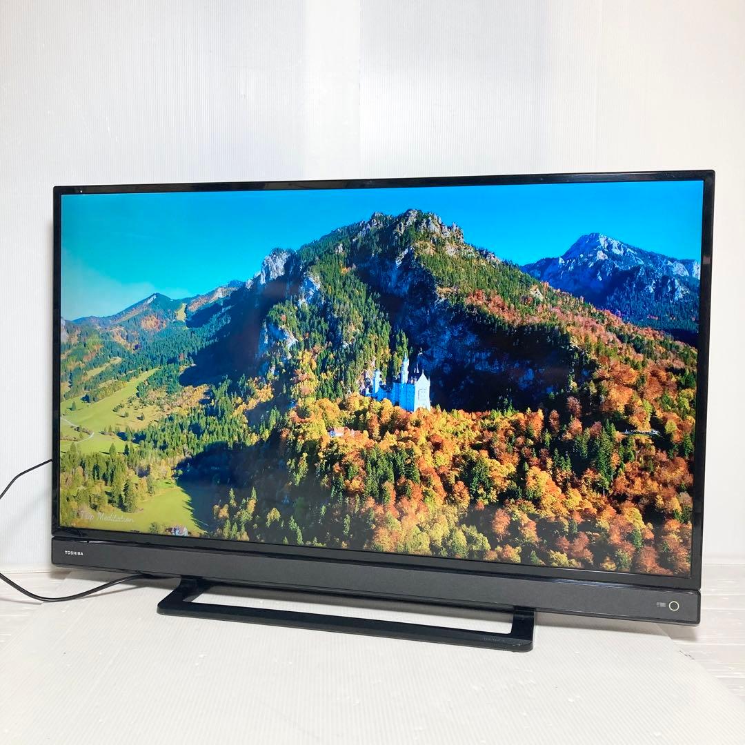 ②TOSHIBA/東芝 REGZA 40S21 40型 2018年製 フルハイビジョン液晶TV
