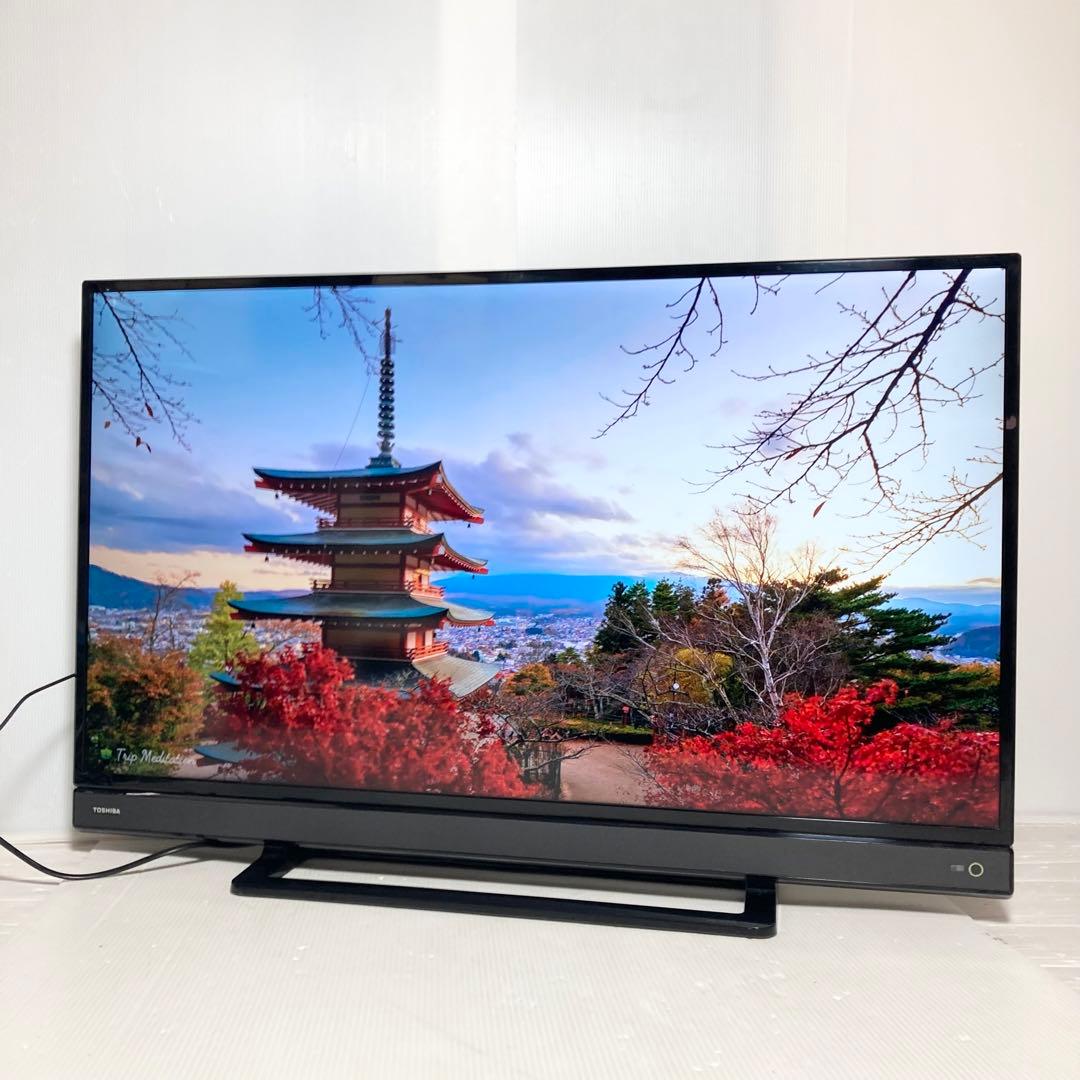 ②TOSHIBA/東芝 REGZA 40S21 40型 2018年製 フルハイビジョン液晶TV