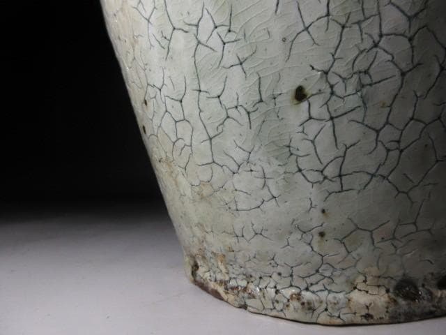 川喜田半泥子 泥仏堂 無茶法師 花入「滝登」／共箱／花器 壺 花生