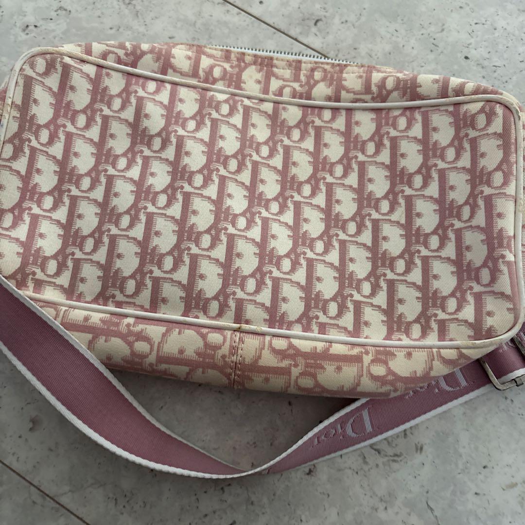 Dior フラワー装飾 ショルダーバッグ