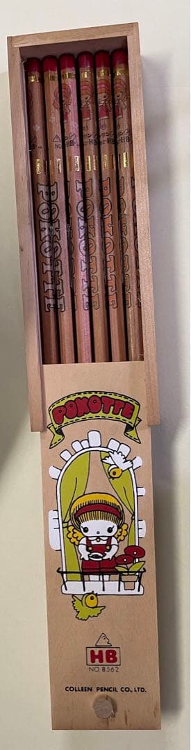 昭和レトロ鉛筆 木箱入り ビンテージ 鉛筆 HB