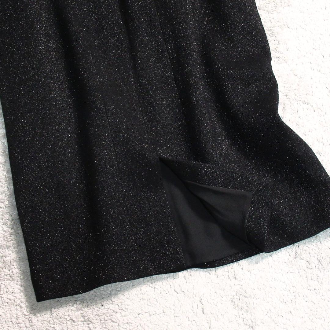 未使用 アルマーニ ラメ デザイン スカート 大きいサイズ 48
