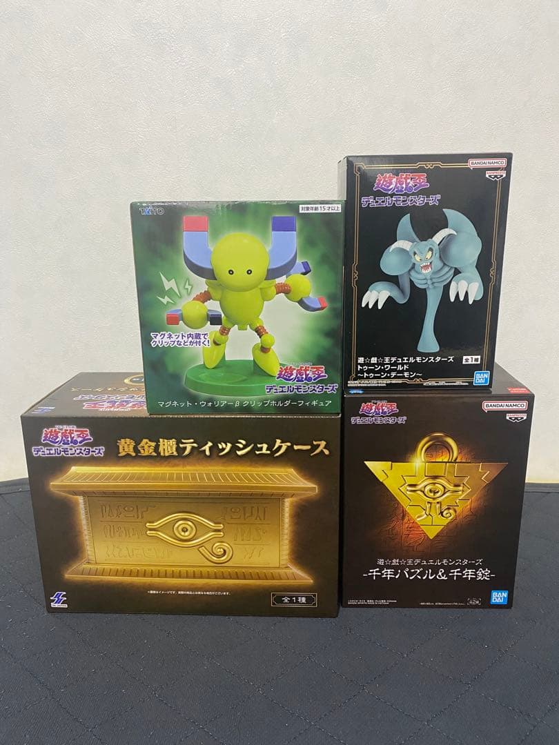 遊戯王 三幻神・ブラマジ・ブルーアイズ等フィギュア 17点 まとめ売り