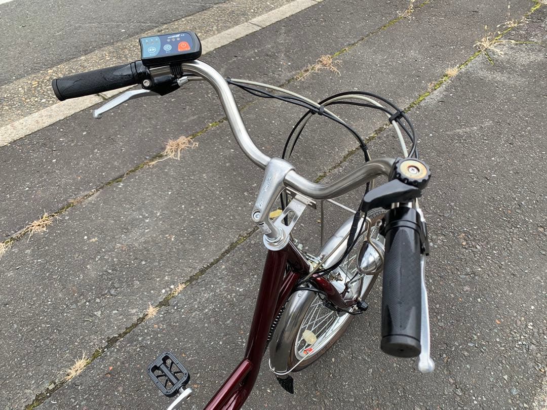 【動作確認済】送料無料 電動アシスト三輪自転車 5.8Ah 20-16インチ