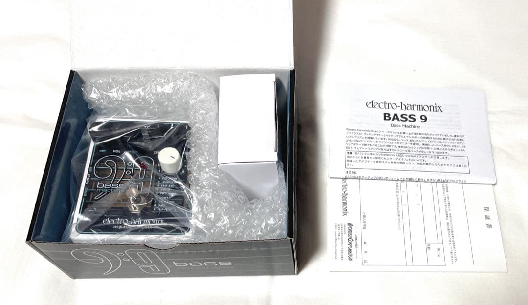 【未使用品！】electro-harmonix BASS 9