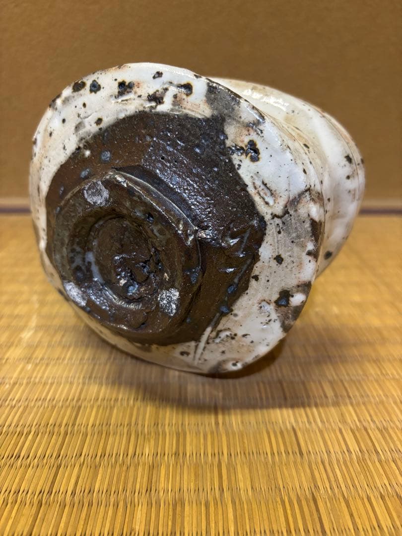 大人気作家 深見文紀 粉引 茶碗 美濃焼 瀬戸焼 織部 志野