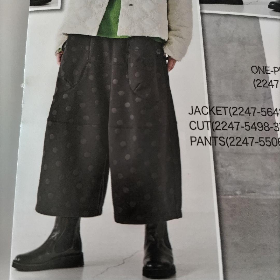 新品】CRESCENT ドットのワイドパンツ ガウチョパンツ 楽天市場