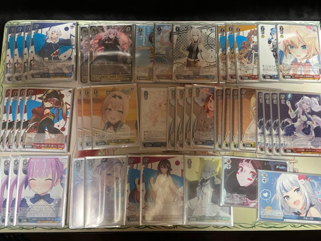 ヴァイスシュヴァルツ ホロライブ電源門デッキ＋パーツ - ヴァイス