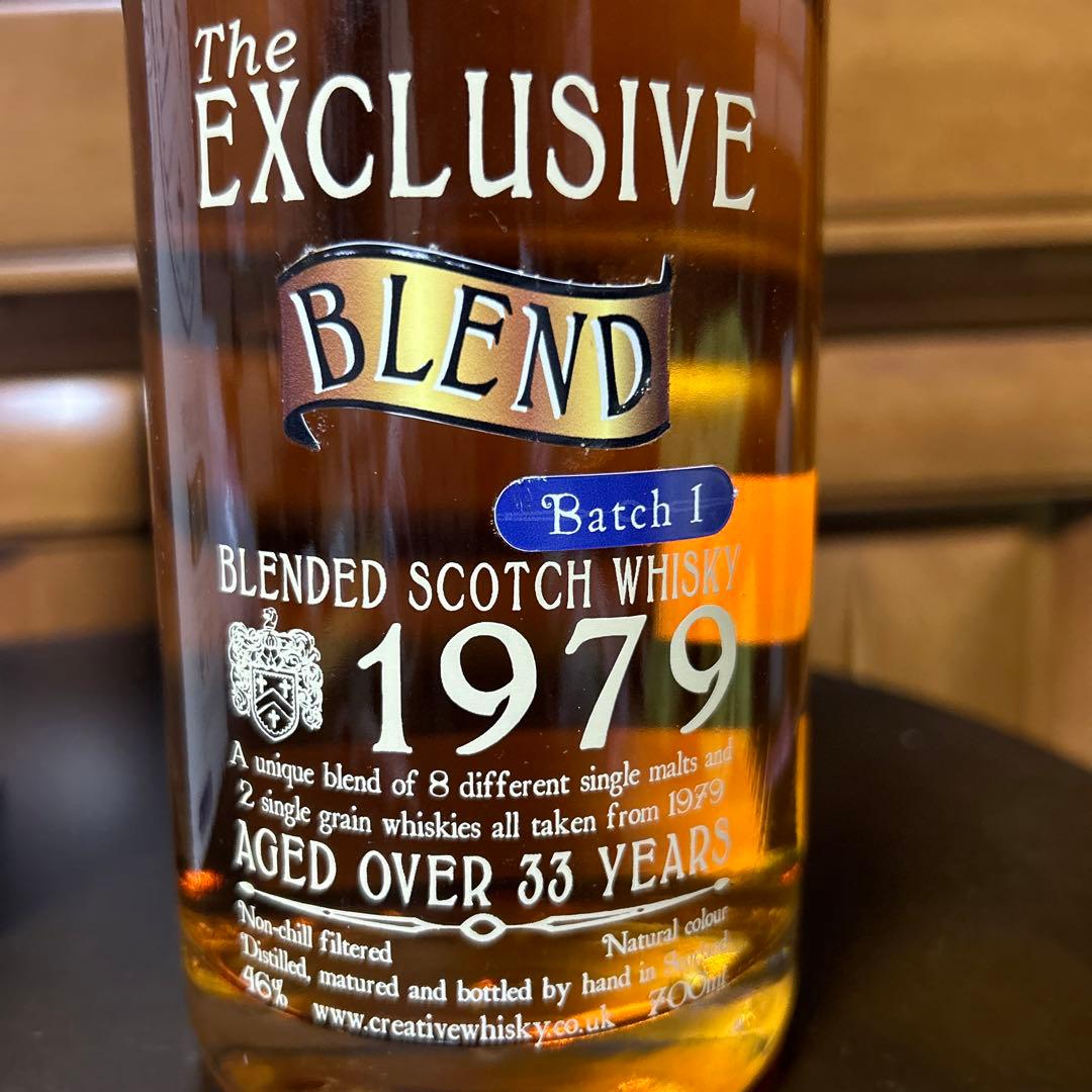 The Exclusive Blend 1979 Batch1 over33y - メルカリ