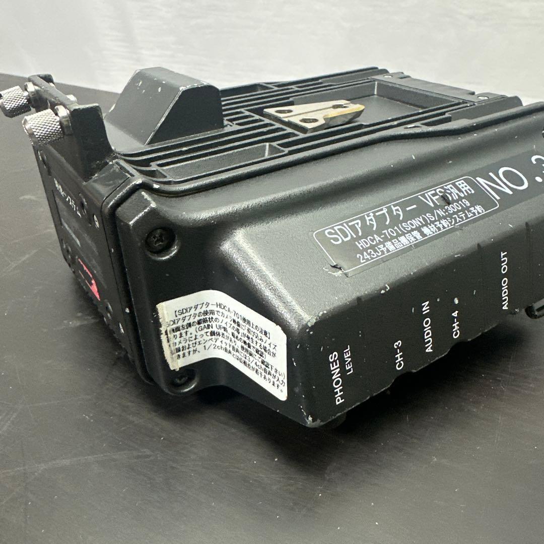 SONY HDCA-701 HDCAMHDW-700A用のHDSDIアダプター