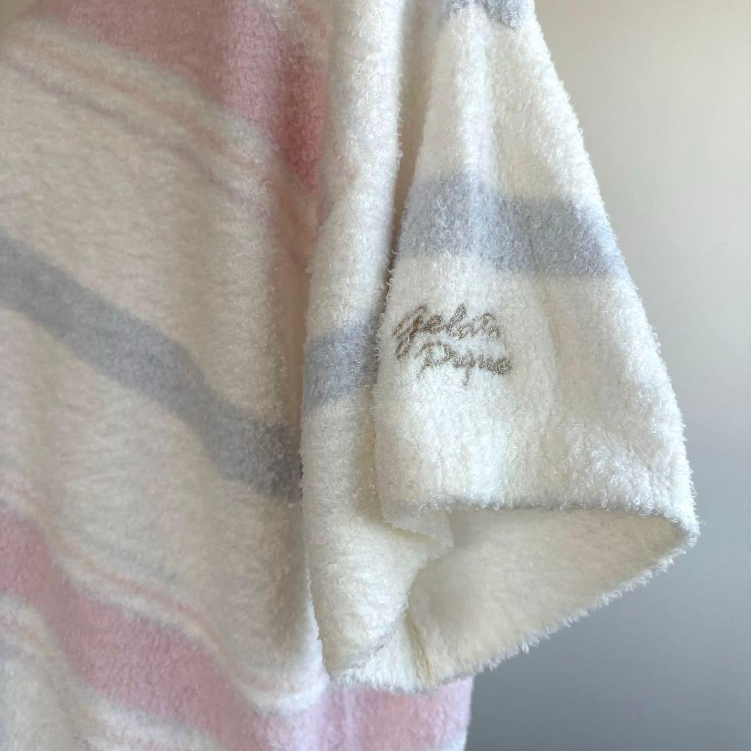 新品　上下セット　gelato pique 半袖　ショートパンツ　ロゴ刺繍