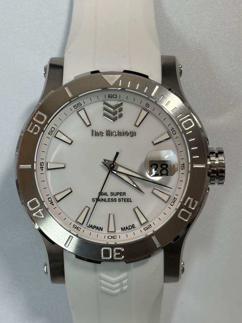 【極美品】The Nishiogi ニシオギ ステンレススチール ホワイトラバー