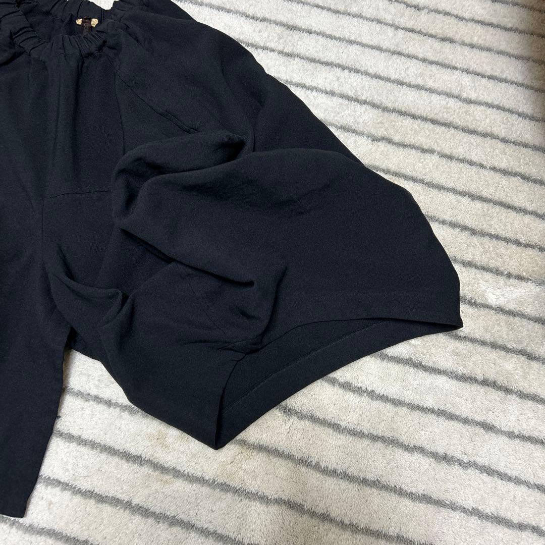 コムデギャルソン　アシンメトリーデザインスカート ブラック