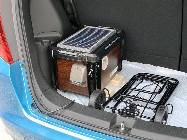 ほぼ未使用○ポータブル電源ちくでんSUN・KIT○ ソーラーパネルセット 防災