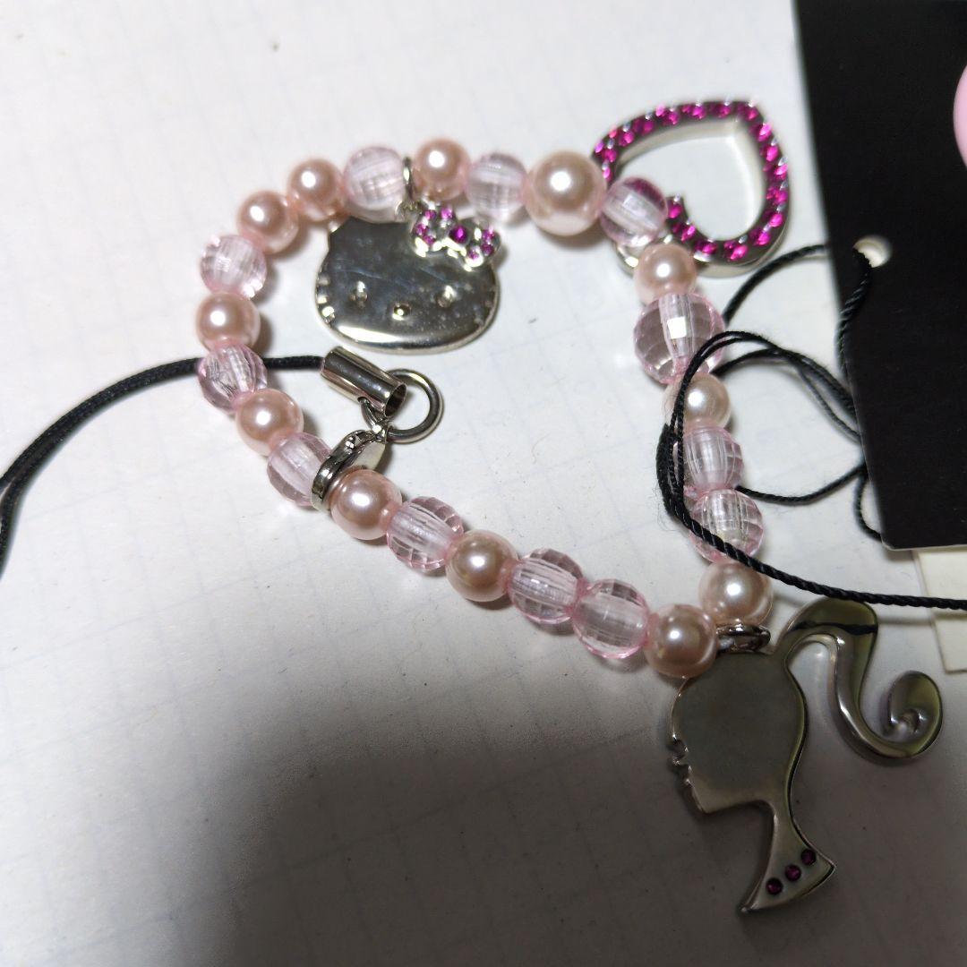 Barbie Hello Kitty ストラップ　バービー　ハローキティコラボ