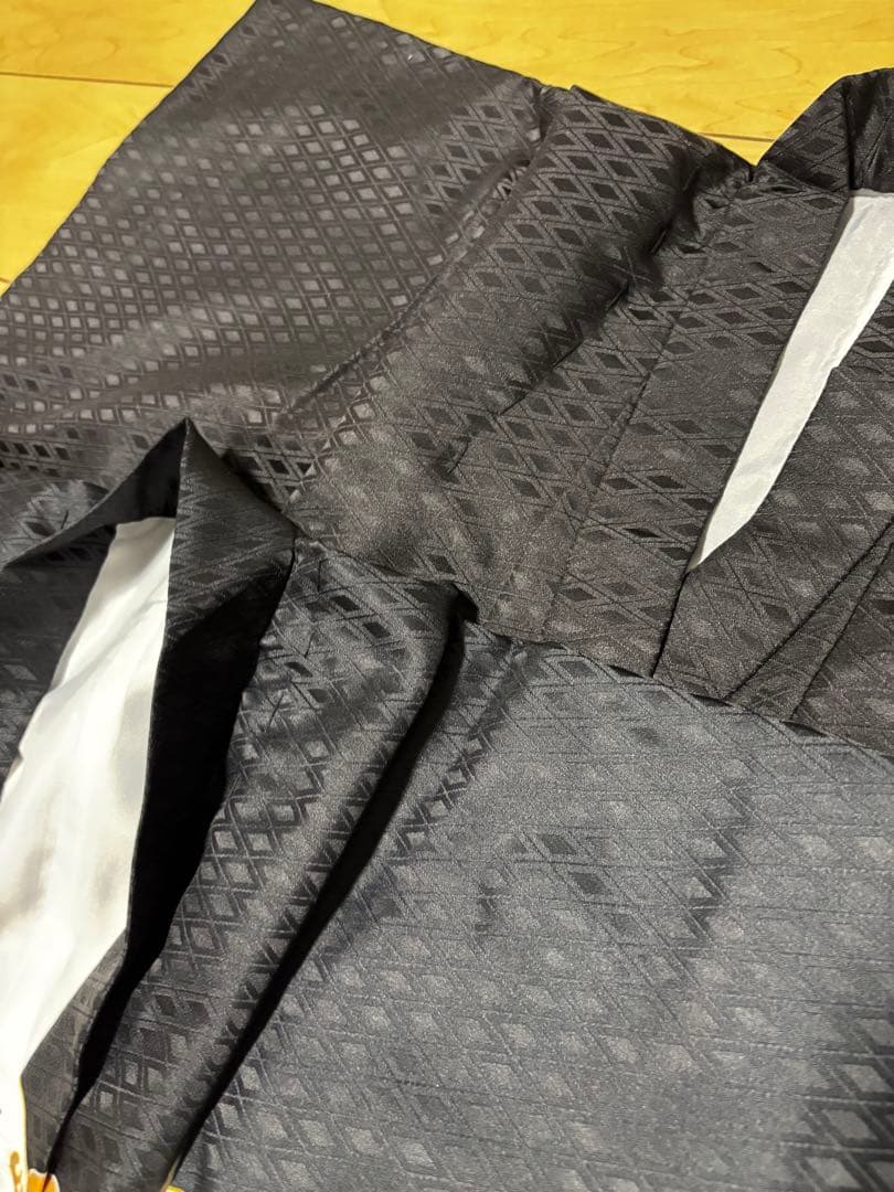 七五三　５歳　男の子　肩上げ済　袴　フルセット