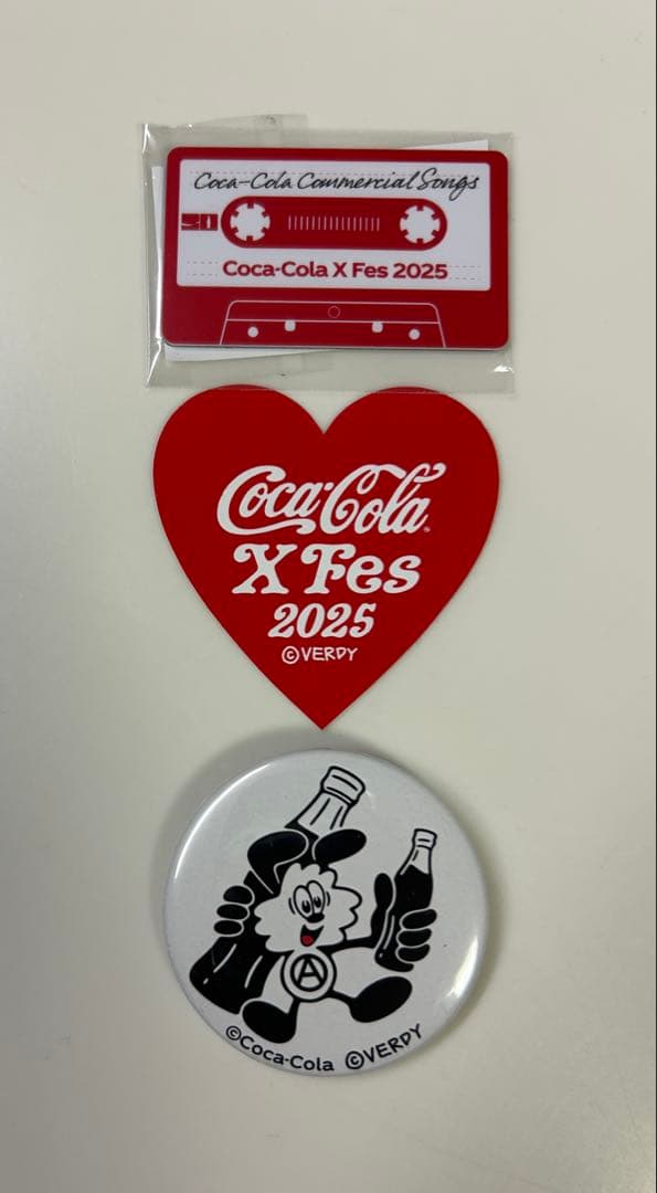 おまけ付】Coca-Cola X fes 2025 ボトル 非売品 verdy - メルカリ