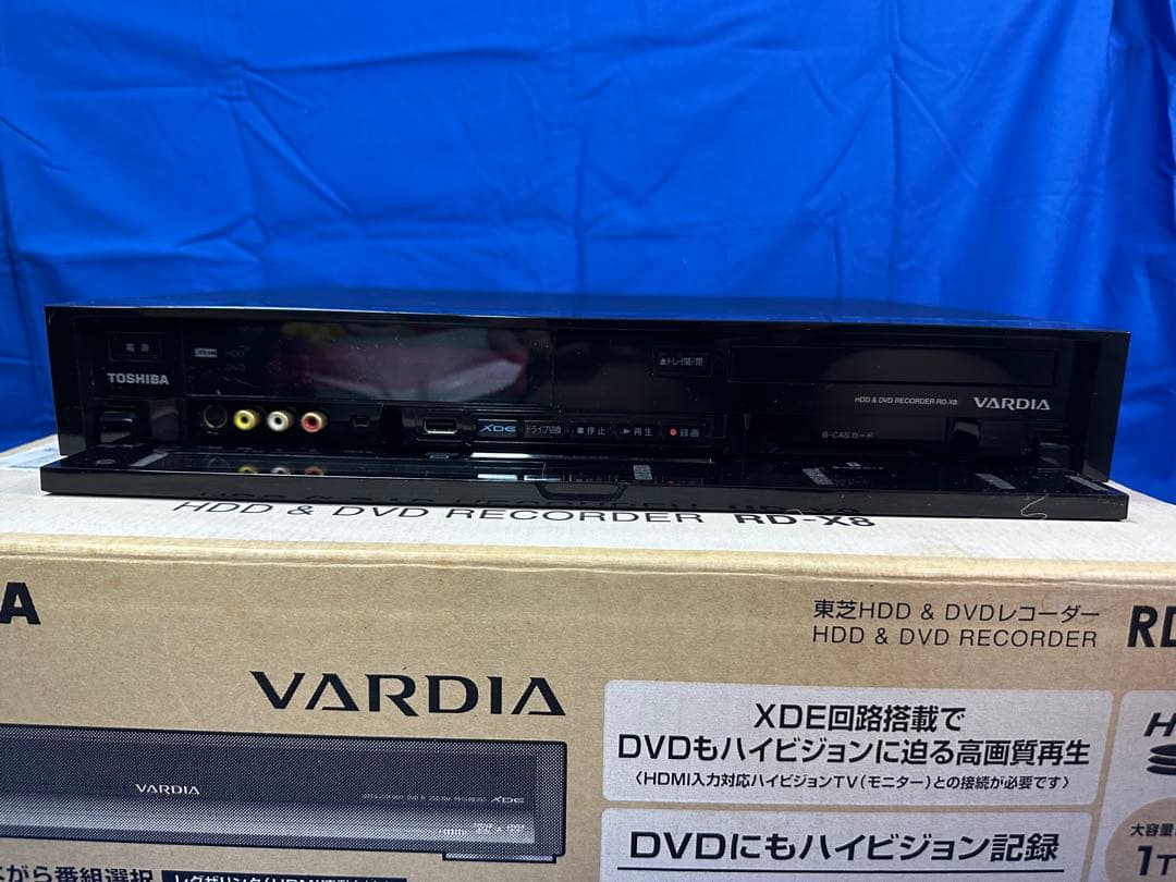 【ザジ】　東芝 DVD/HDDレコーダー RD-X8 フラッグシップ機