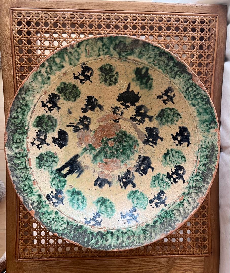 宋代の磁州窯で「幾年幾年」の文様が描かれた鉢 01506.jpg 宋代の磁州