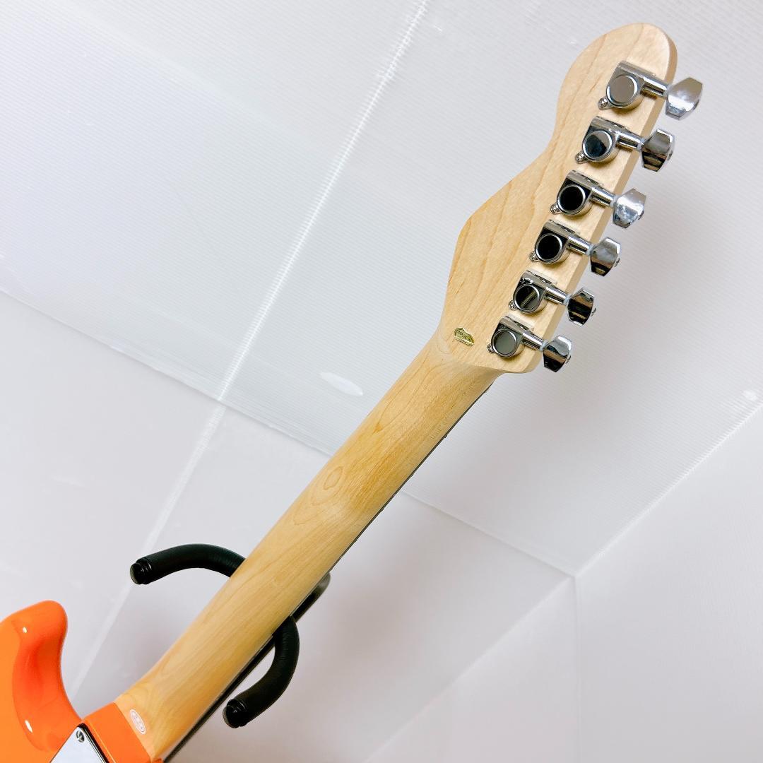 美品 SELDER 初心者向けエレキギター ストラトキャスター オレンジ