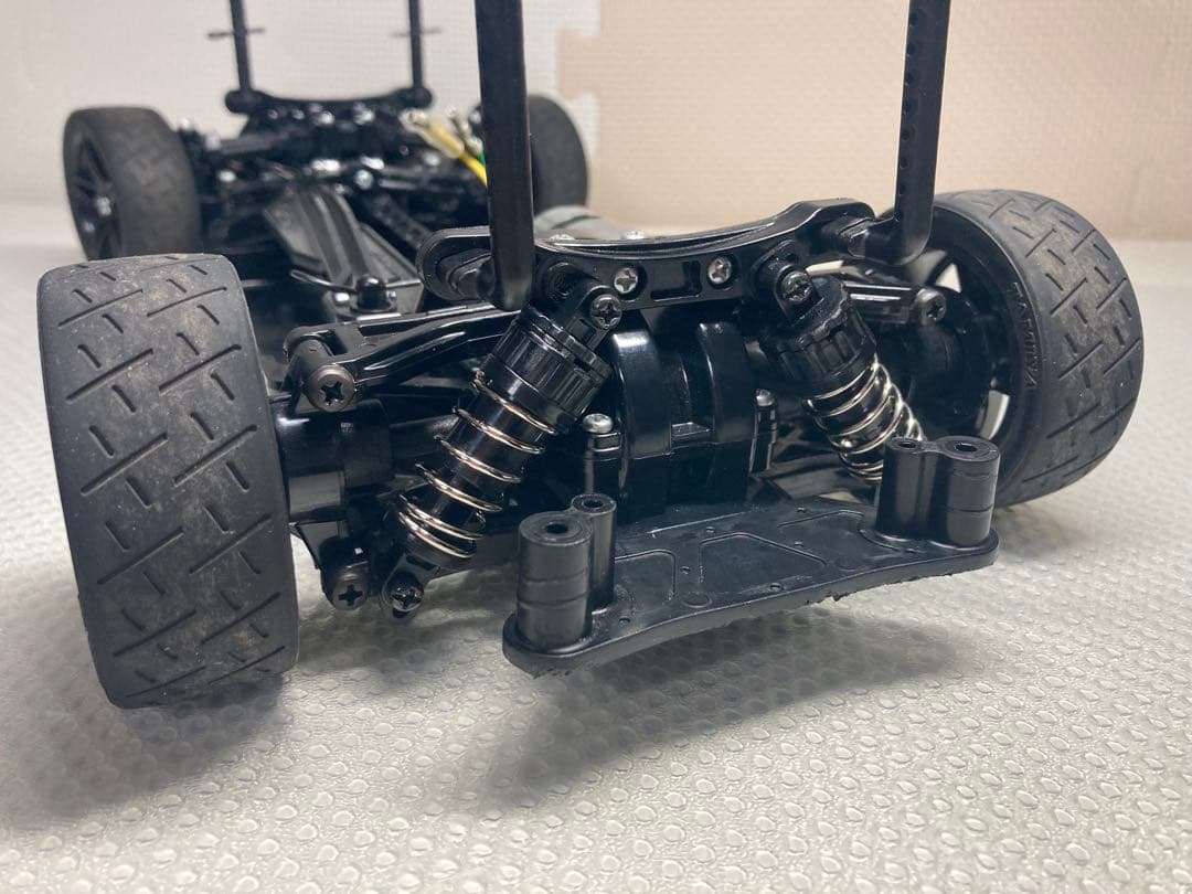 タミヤ　TT-02シャーシ　セリカ　GT-FOUR ST205 ボディ付き