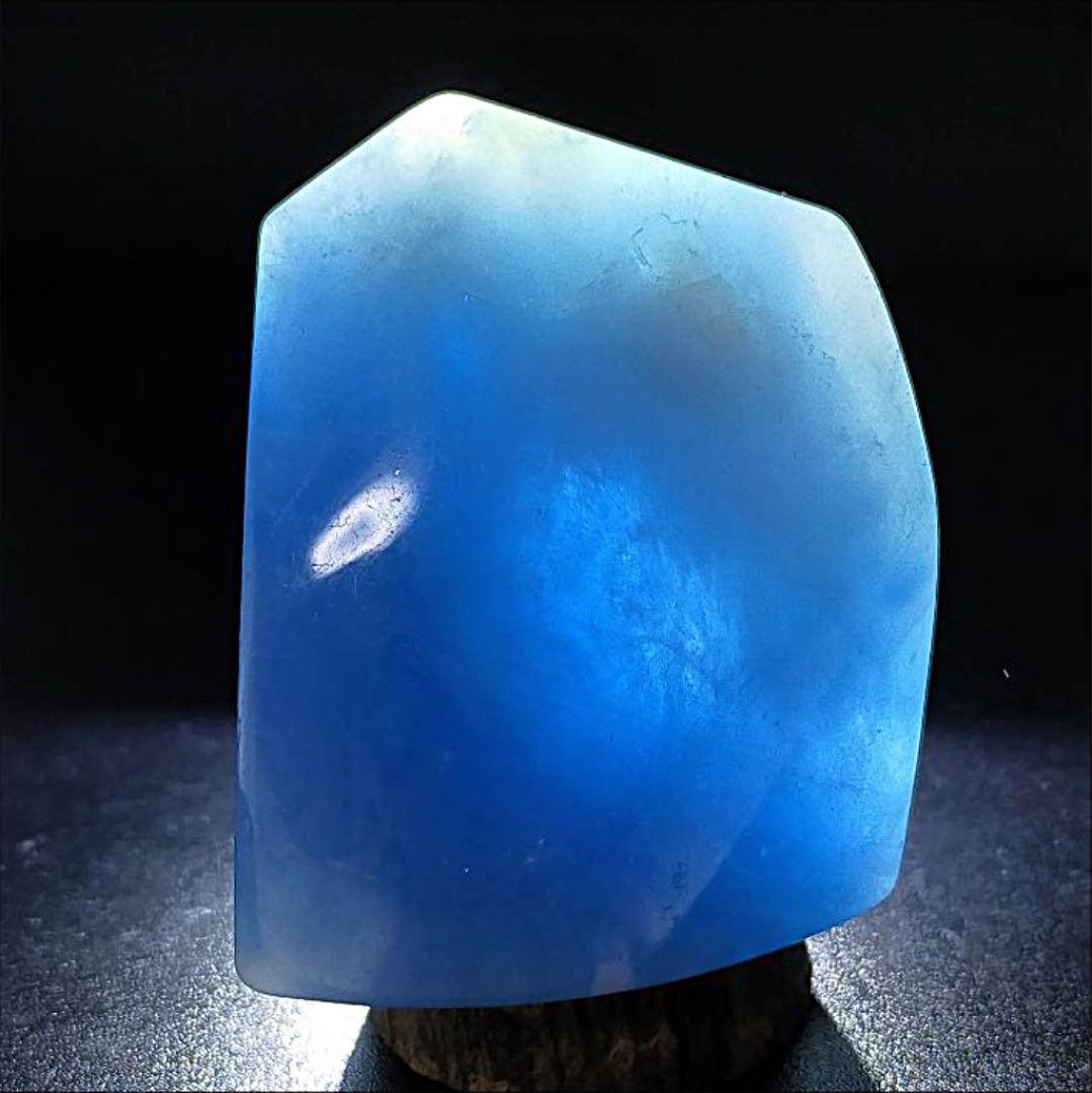 モザンビーク産】夏空アクアマリンのタンブル②