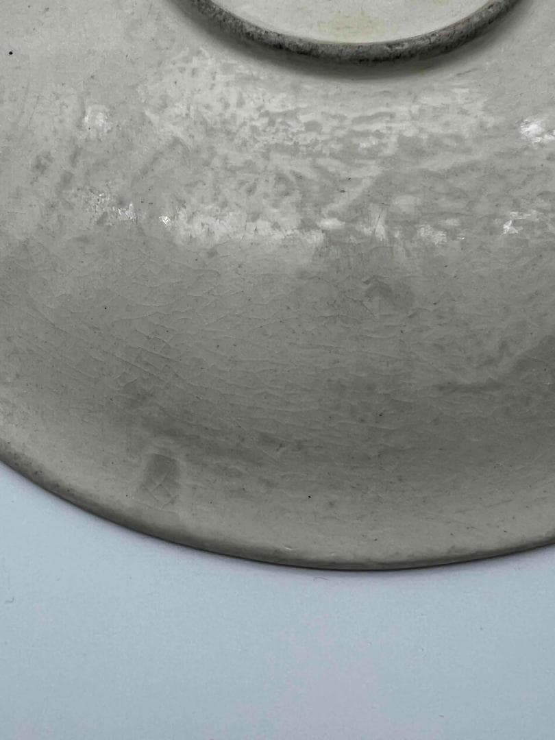 宋時代 定窯 白磁刻花皿 小盤 茶道具 繊細 唐物 古物(E-