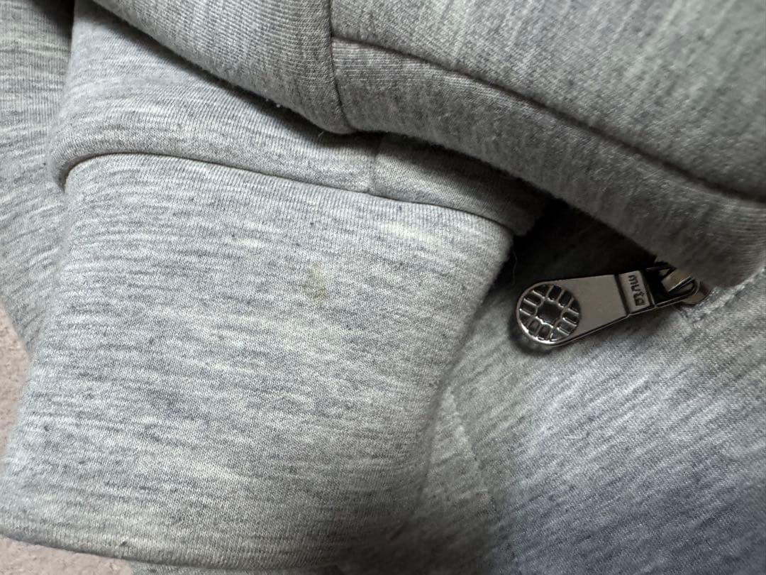 muta MARINE ムータマリン ボンディングパーカー M ライトグレー