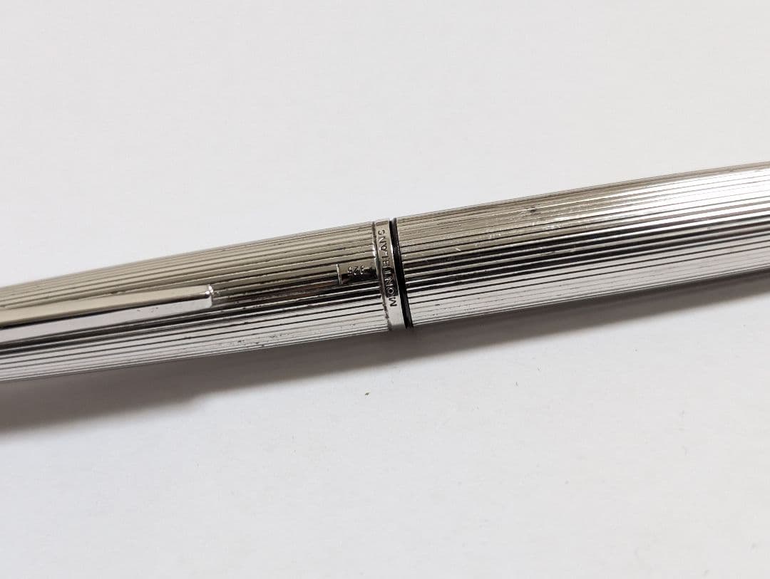 montblanc 1266　925シルバー　万年筆　18k750　モンブラン