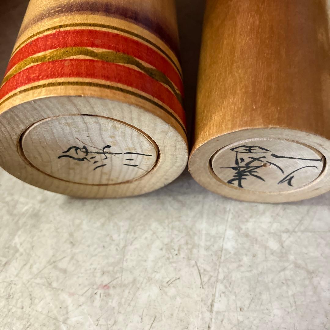 D 3 昭和レトロ 木製 こけし 小芥子 13体セット まとめ売り 日本人形