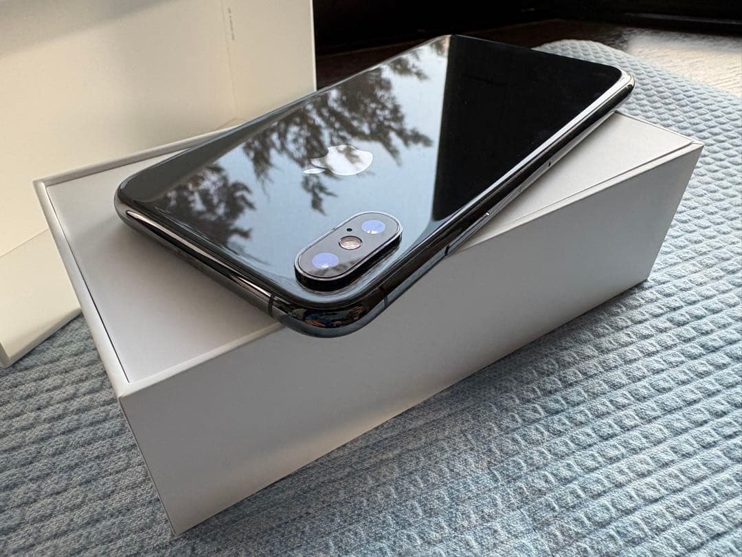 12/16終了☆シムロック解除済◎付属品有☆iPhone XS 256GB AU