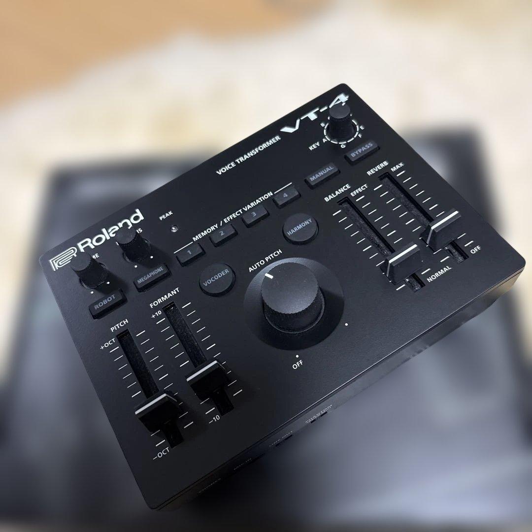 Roland VT-4 ボイストランスフォーマー　インターフェース　箱・説明書
