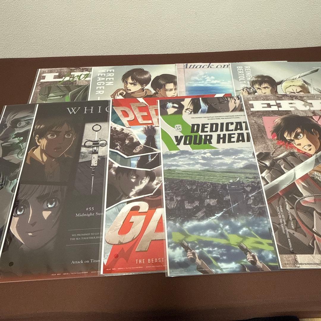 《一番くじ 進撃の巨人 獣の巨人は俺が仕留める》B賞 ラストワン賞セット✨