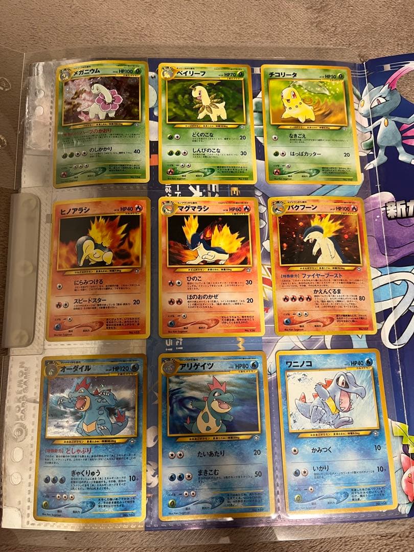 旧裏 ポケモンカードneo プレミアムファイル金銀 新世界へ…