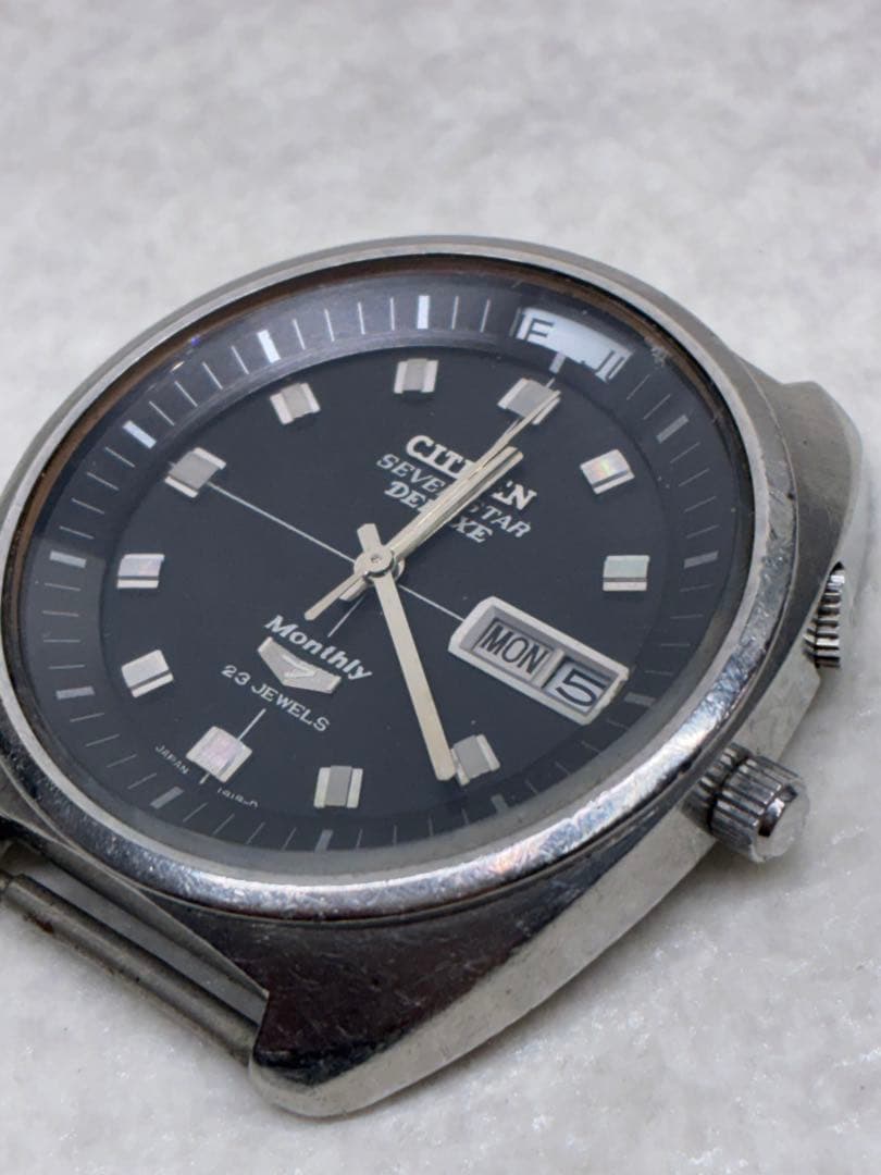Citizen 52704-Y シチズン セブンスター デラックス 23石自動巻