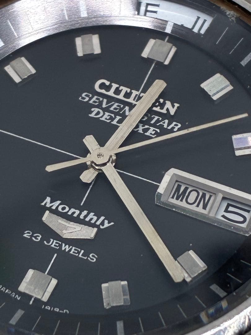 Citizen 52704-Y シチズン セブンスター デラックス 23石自動巻