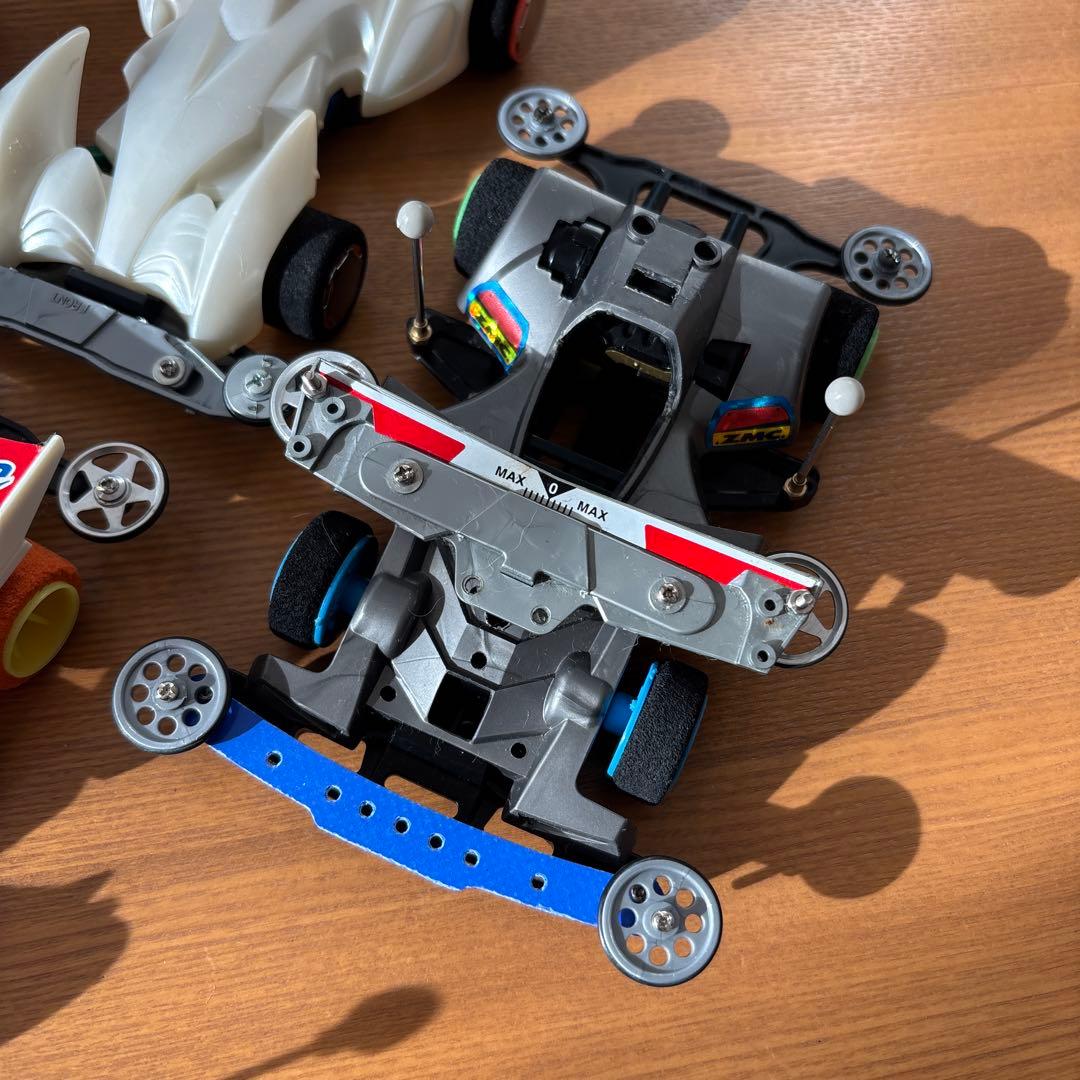 ミニ四駆 車両5台とパーツセット　引退