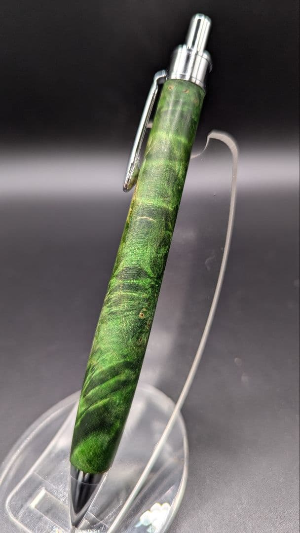 395ペン工房翌檜 スタビライズドウッドバーチバール 木軸シャーペン