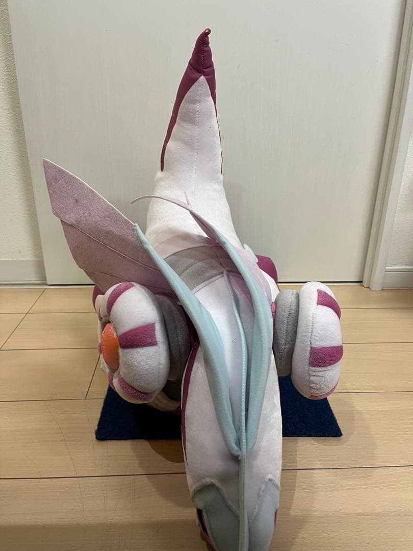 【タグ付き】ポケモン　特大ぬいぐるみ　ディアルガ　パルキア　ハートランド