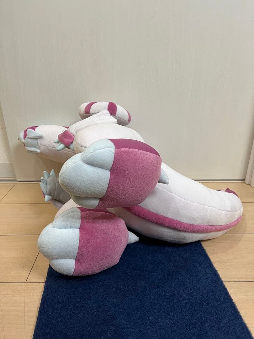 【タグ付き】ポケモン　特大ぬいぐるみ　ディアルガ　パルキア　ハートランド