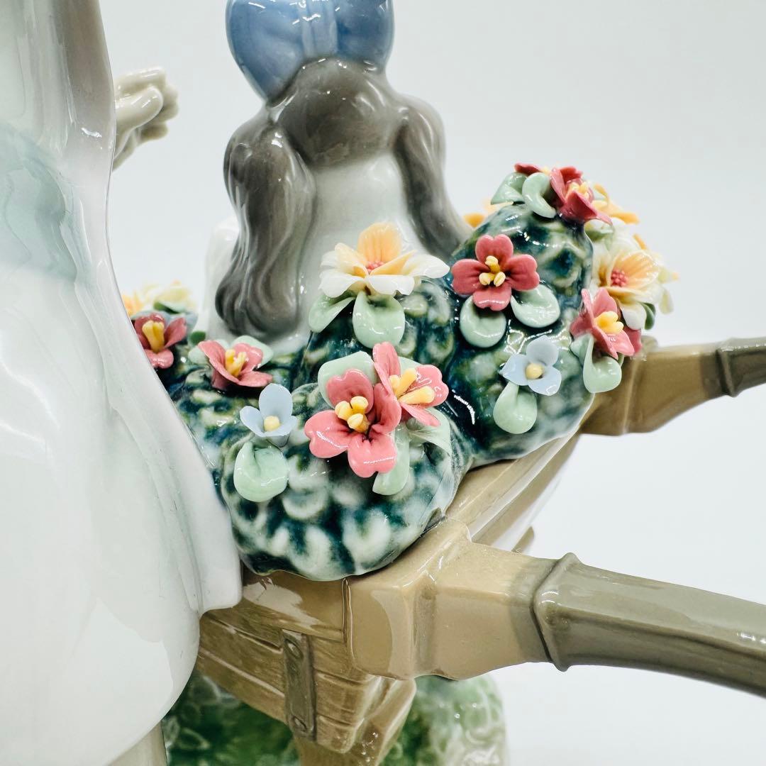 【希少】リヤドロ LLADRO No.9133 『おさんぽしようね』