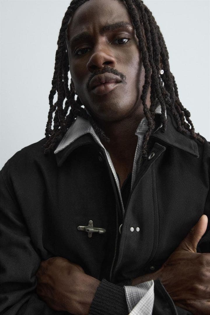 【完売品】リラックスフィットトグルボタンジャケット　ファイヤーマンジャケット