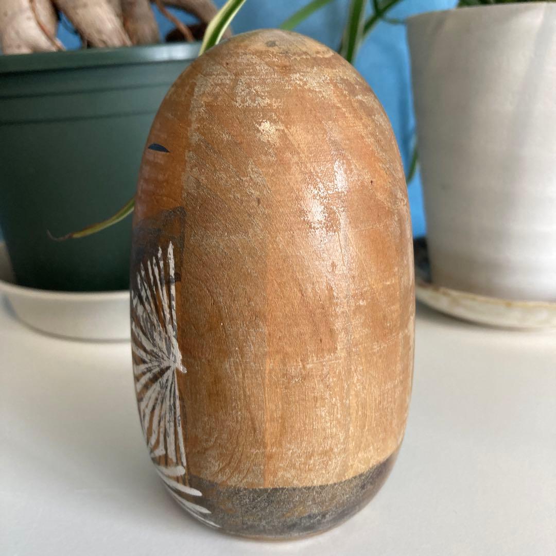 栗林一雪 都路 創作こけし 木製こけし - メルカリ