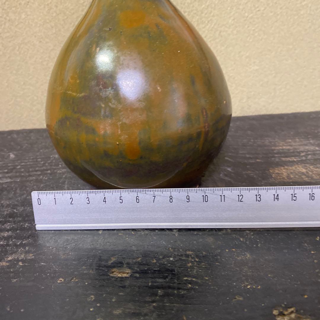 中国　古玩　河南天目徳利